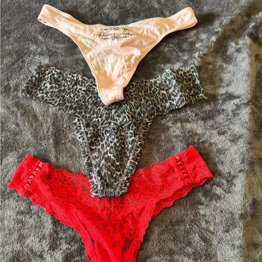 Victoria’s Secret panties. All new. Some with tags.5 pair